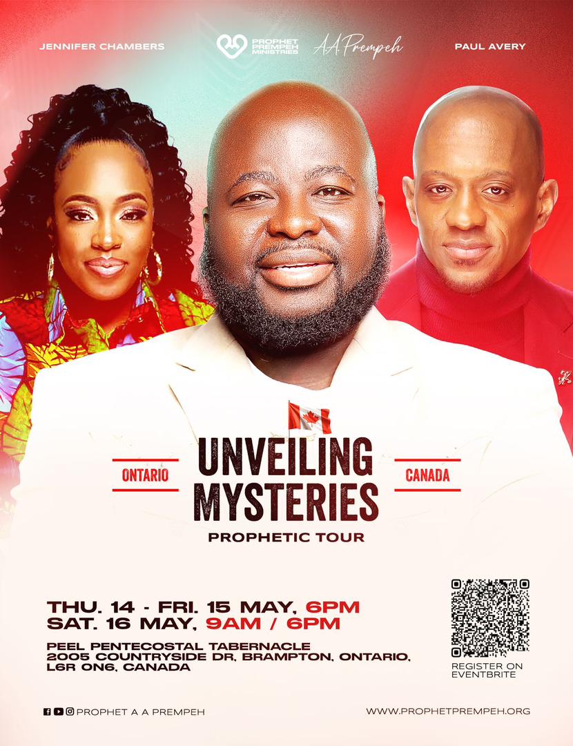Unveiling Mysteries Prophetic Tour